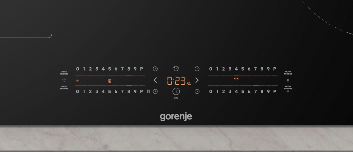 Płyta indukcyjna Gorenje GI8432BSCWF 80 cm 4 Pola Czarna BigZone 23 cm - obrazek 5