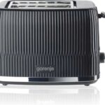 Toster Gorenje T850DPB czarny 850W Odgrzewanie Rozmarażanie 2 Tosty Tacka