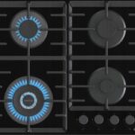 Płyta gazowa Gorenje GTW642SYB 60 cm czarna szkło 4 palniki WOK BigSurface