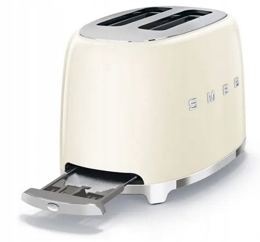 Toster na 2 kromki Smeg TSF01CREU Ecru 950 W Kremowy Opiekacz - obrazek 2