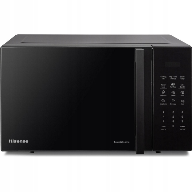 Kuchenka mikrofalowa 29L 900W Grill Czarny Sterowanie dotykowe Rozmrażanie