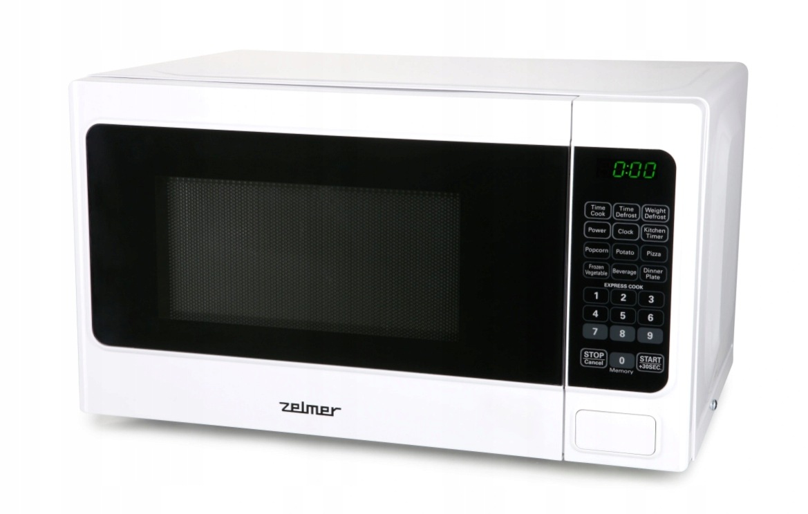 Kuchenka mikrofalowa Zelmer ZMW1100W 20 l 800 W aut. programy biała OUTLET - obrazek 2
