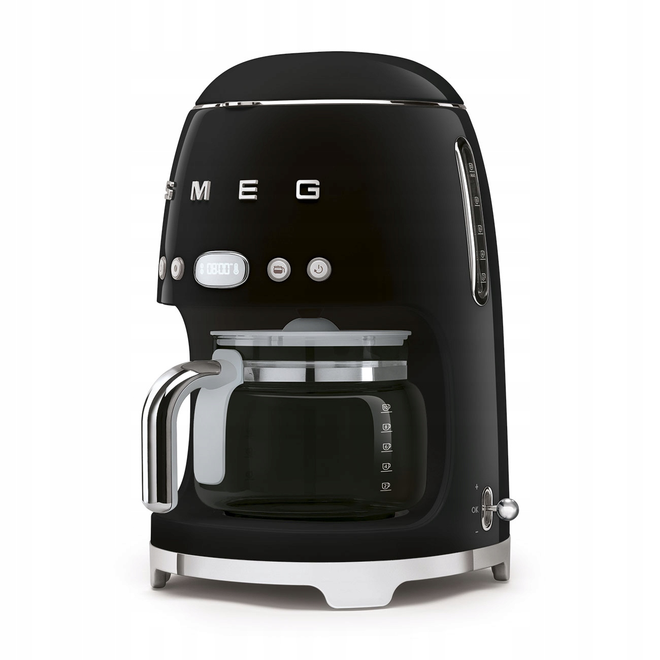 Ekspres przelewowy Smeg DCF02BLEU 1,4l czarny RETRO OUTLET - obrazek 2