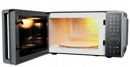 Kuchenka mikrofalowa Beko MGC20130SFB 20L 700W Grill Timer 10 poziomów mocy - obrazek 2