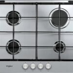 Płyta gazowa Whirlpool TGML 650 IX Srebrna 4 pola zapalarka 9poziomów mocy