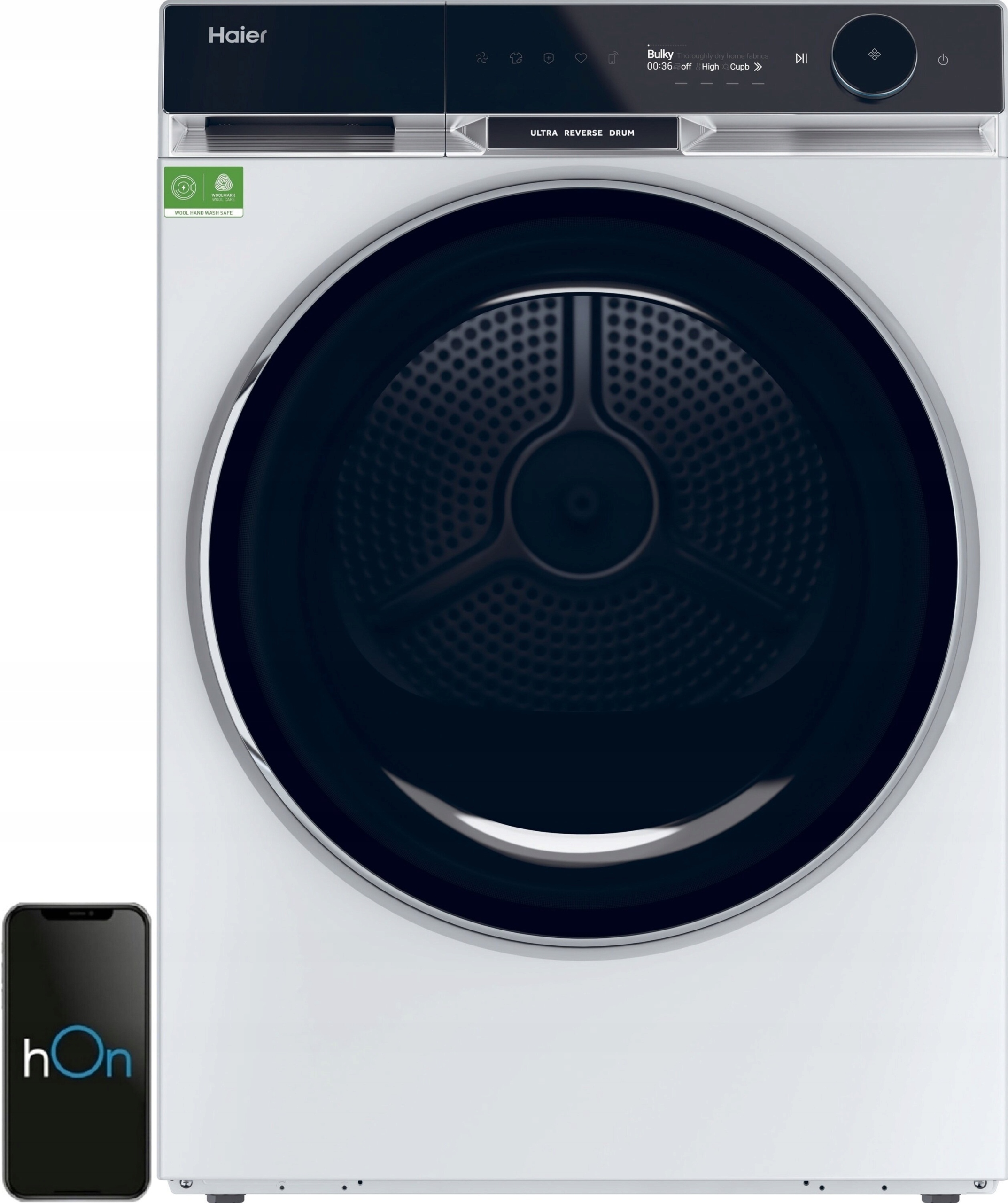 Suszarka HAIER X11 HD90-BQ397U1-S z pompą ciepła 9 kg I-Refresh WiFi hOn