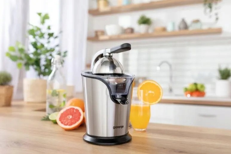 Wyciskarka do cytrusów Gorenje CJ100HE 100W Inox Filtr siatkowy - obrazek 6