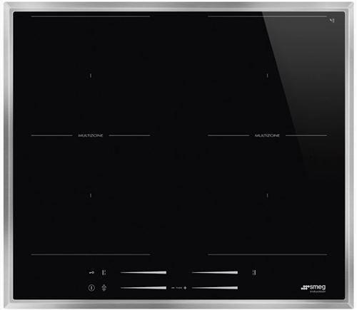 Płyta indukcyjna Smeg SI2M7643FX Czarne szkło Łączone Touch Control 230/400