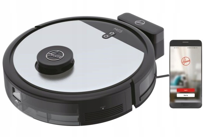 Robot sprzątający Hoover HG510D011 biały SzczotkaXL Nawigacja Laserowa