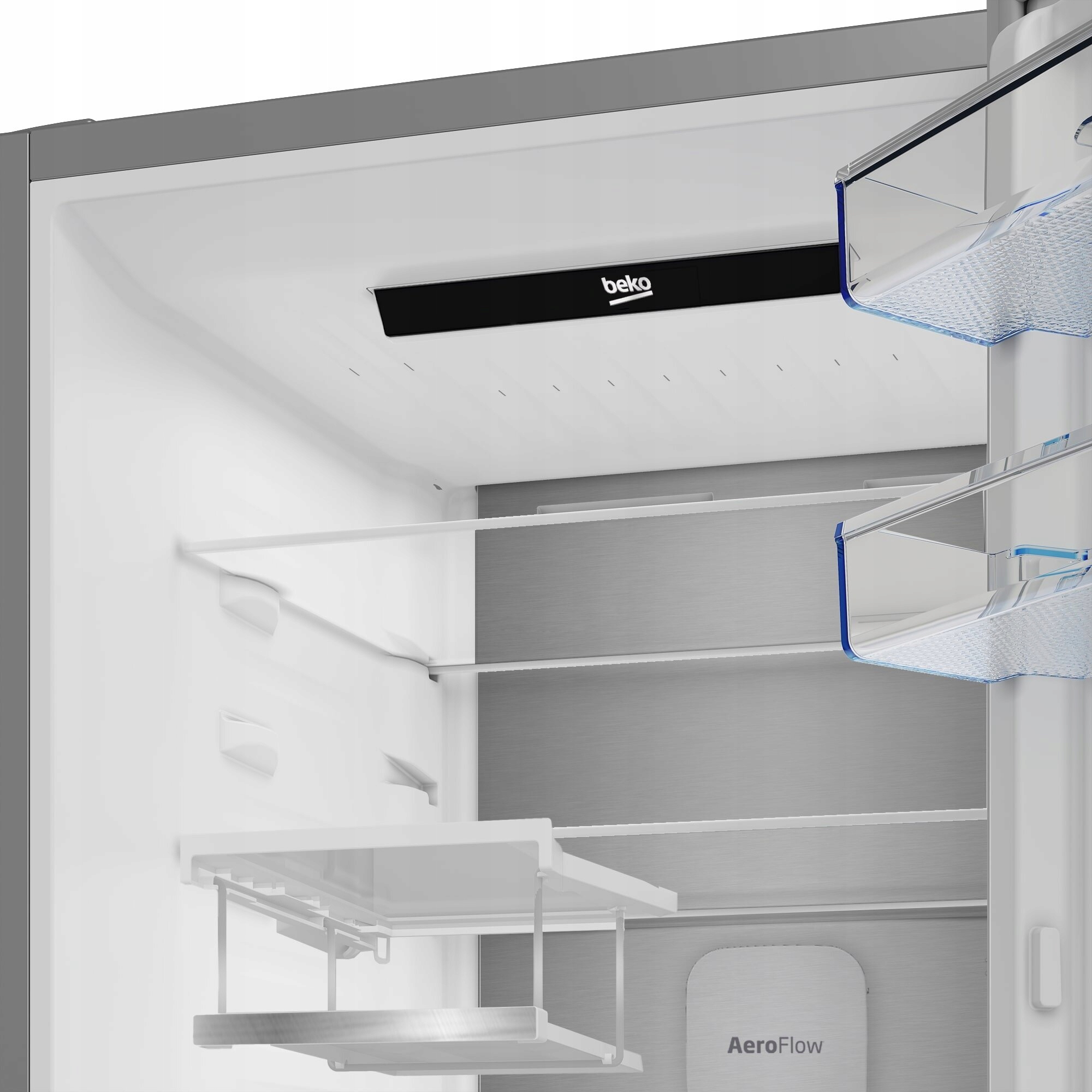 Lodówka dwudrzwiowa Beko B5RCNA416HXBW Inox No frost Funkcje AI CoolAdapt - obrazek 6