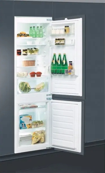 Lodówka do zabudowy Whirlpool ART 66001 177 cm 35dB 194+79 l LED Fresh Box