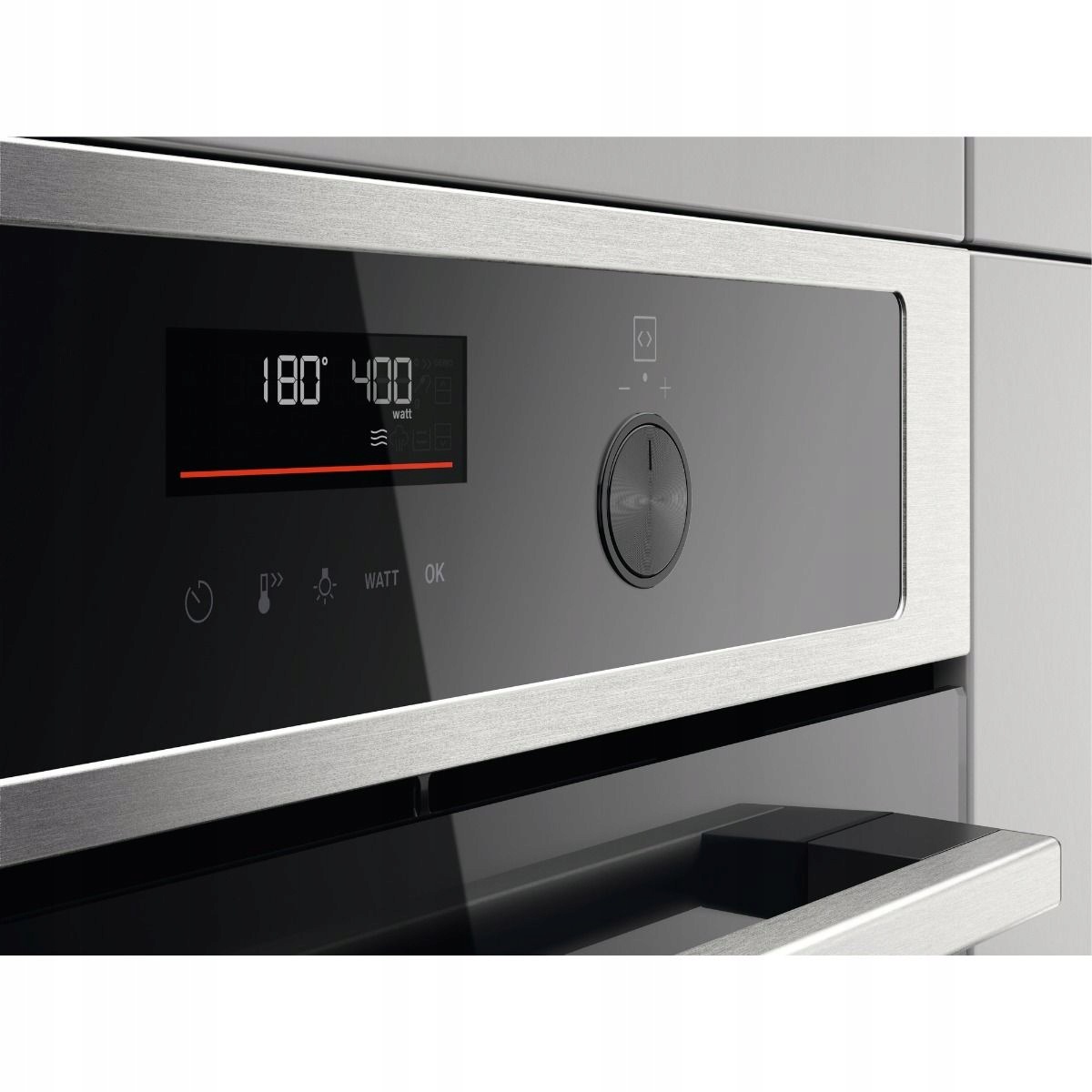 Kuchenka mikrofalowa do zabudowy Zanussi ZVEKW7XN 1000W Grill 42L Popcorn - obrazek 2