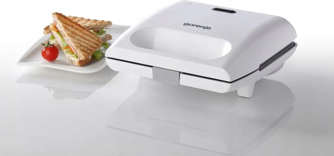Opiekacz Gorenje SM701GCW biały 700 W Nieprzywierająca powłoka - obrazek 2