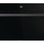 Kuchenka mikrofalowa do zabudowy 900W Auto Menu Grill Dotyk Czarne szkło