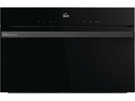 Kuchenka mikrofalowa do zabudowy 900W Auto Menu Grill Dotyk Czarne szkło