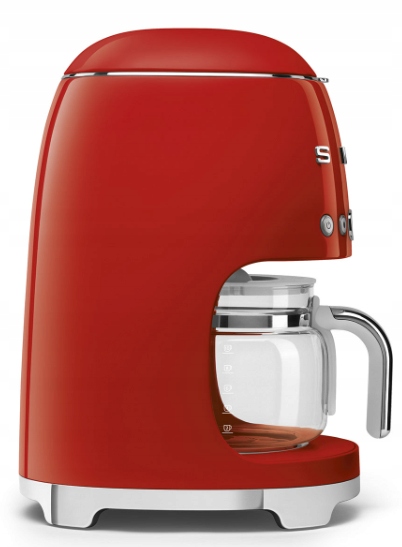 Ekspres przelewowy Smeg DCF02RDEU 1050W Blokada Czerwony Retro Outlet - obrazek 3