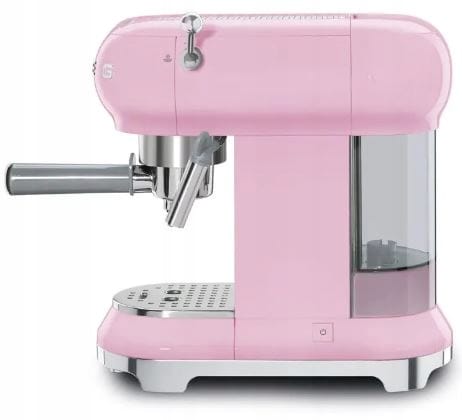 Ekspres kolbowy Smeg ECF01PKEU Pastelowy róż Retro 50's Style - obrazek 4