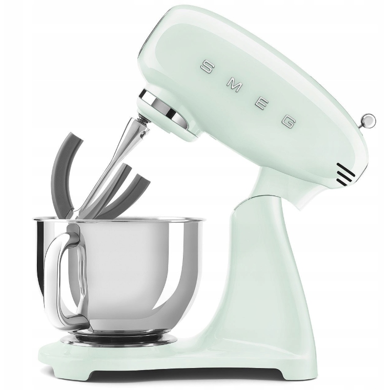 Robot Planetarny Smeg SMF03PGEU 800W 4,8l Retro 50’s Style Zielony Miętowy