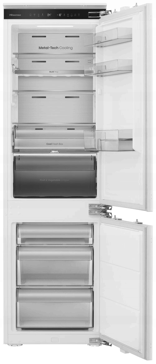 Lodówka do zabudowy 177.2 cm 252L No Frost Metal Cooling WiFi