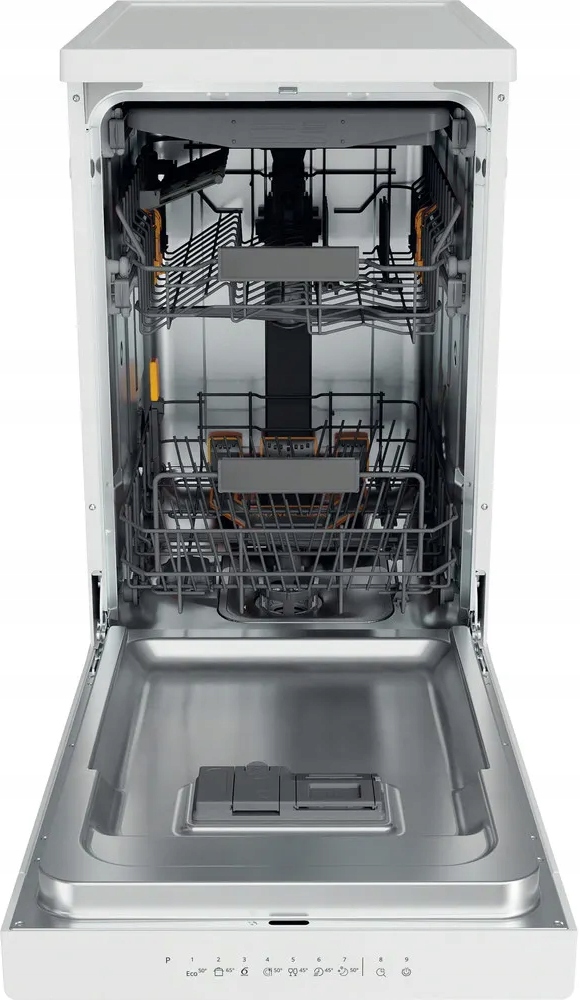 Zmywarka Whirlpool WH6FC11BS7A0W biała 45cm 11 kompletów 9 programów 41 dB - obrazek 3