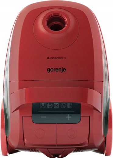 Odkurzacz Gorenje VCEA21GPRRCY Czerwony 3 Nasadki 700 W 64 dB Pojemność 3l