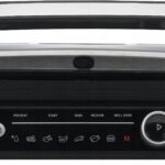 Tradycyjny grill elektryczny srebrny/szary 2100W 7 programów