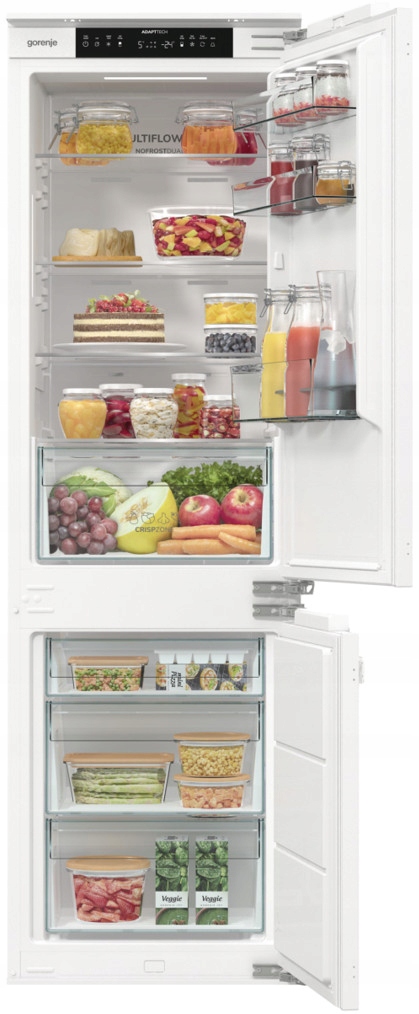 LODÓWKA do zabudowy GORENJE NRKI517E42WF No Frost DUAL WiFi 177cm Inwerter