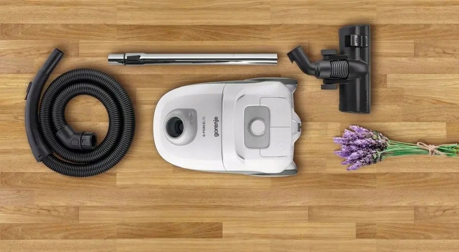 Odkurzacz workowy Gorenje VCEA21GLW 700W HEPA szczotka XpandZone zasięg 7 m - obrazek 4
