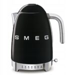 Czajnik Smeg KLF04BLEU 1,7L 2400W Regulacja temperatury Keep Warm Czarny