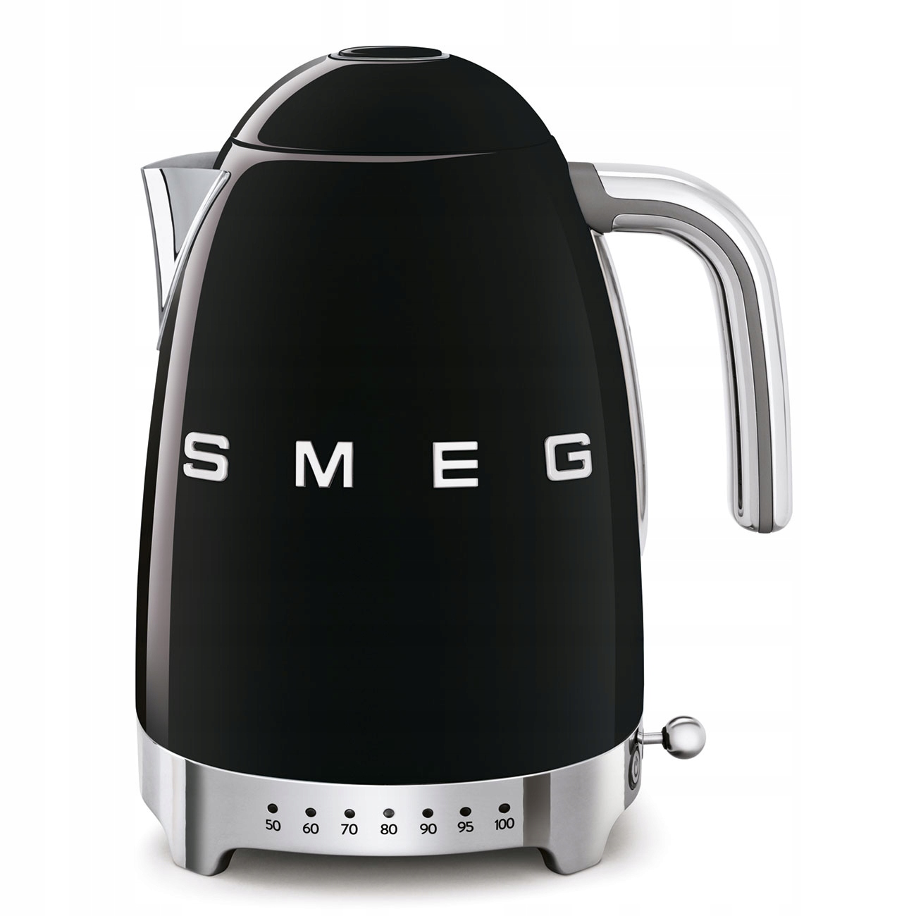 Czajnik Smeg KLF04BLEU 1,7L 2400W Regulacja temperatury Keep Warm Czarny