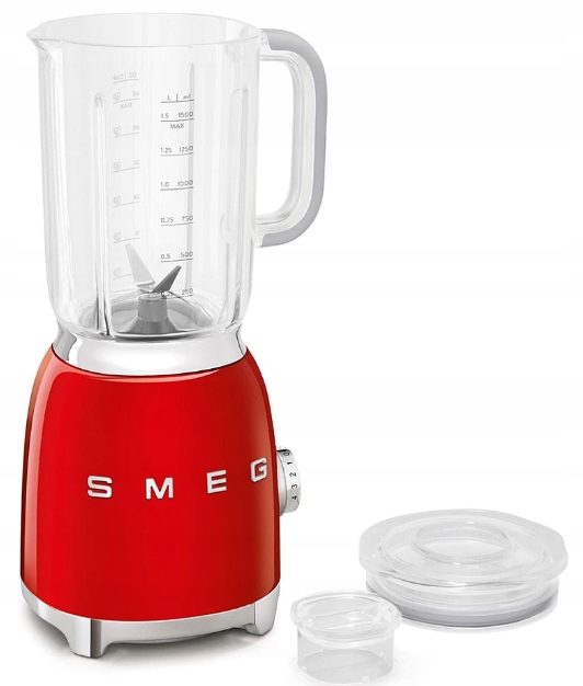 Blender kielichowy Smeg BLF01RDEU 800 W czerwony Retro 50'S STYLE HIT - obrazek 2