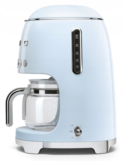 Ekspres przelewowy Smeg DCF02PBEU 1,4 l błękit 50's Style RETRO Outlet - obrazek 2