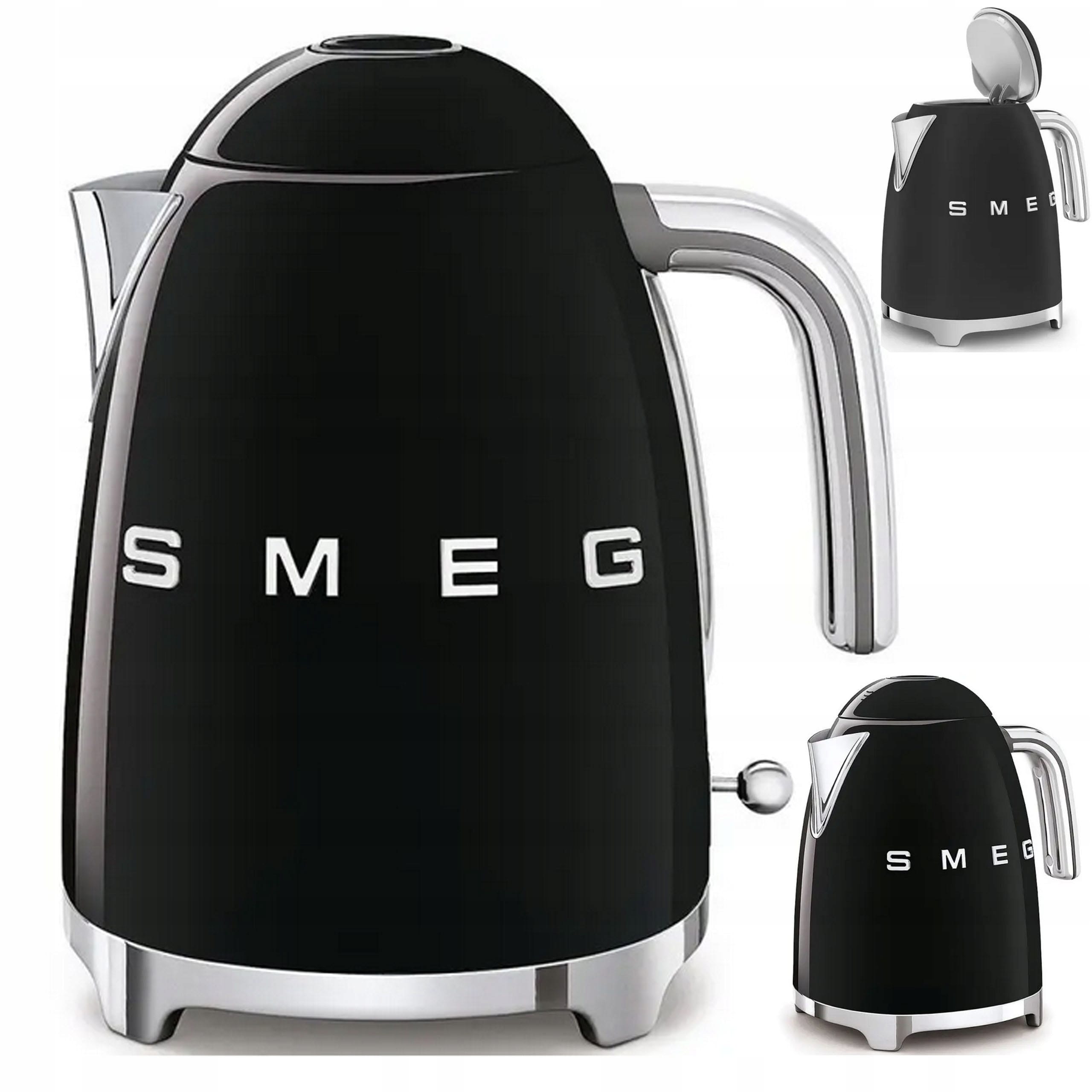 Czajnik Smeg KLF03BLEU 2400 W Czarny Połysk Retro Classic 50's Style 1,7l
