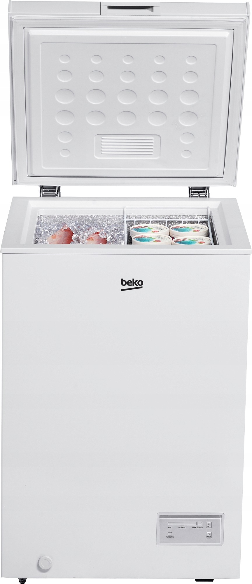 Zamrażarka skrzyniowa BEKO CF100EWN 98L 6kg/24 Biała - obrazek 2