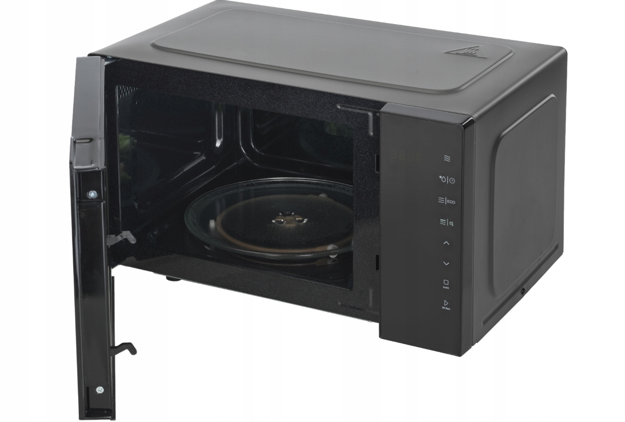 Mikrofala wolnostojąca 23 l 800 W grill 1000 W czarna 2w1 6 programów ruszt - obrazek 6