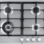 Płyta gazowa Beko HIMW64225SX 60 cm Inox WOK 4 Palniki Zapalarka Żeliwny