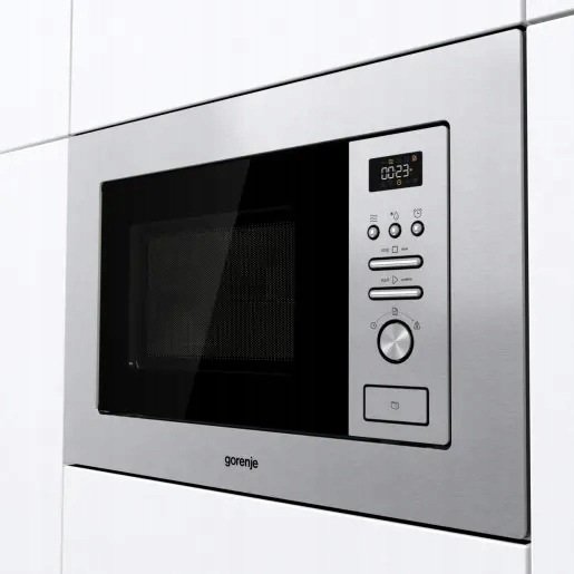 Mikrofala Gorenje BM201AG1X do zabudowy 20 l 800 W grill 15 programów 60 cm - obrazek 6