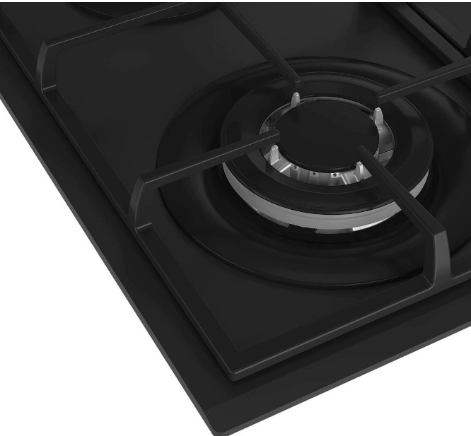 Płyta gazowa Beko HIYG 64225 SBOP 60cm 4pola Szkło Żeliwne WOK Czarny - obrazek 5