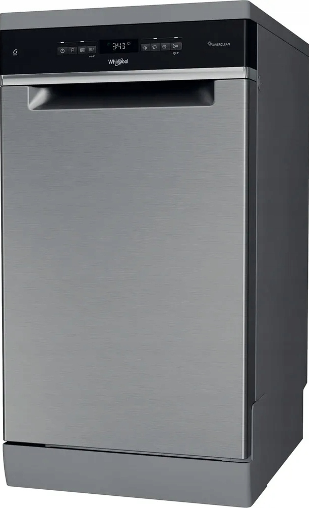 Zmywarka Whirlpool WH6FB10BS7A0X technologia 6. Zmysł srebrna 10 kpl 45 cm - obrazek 2