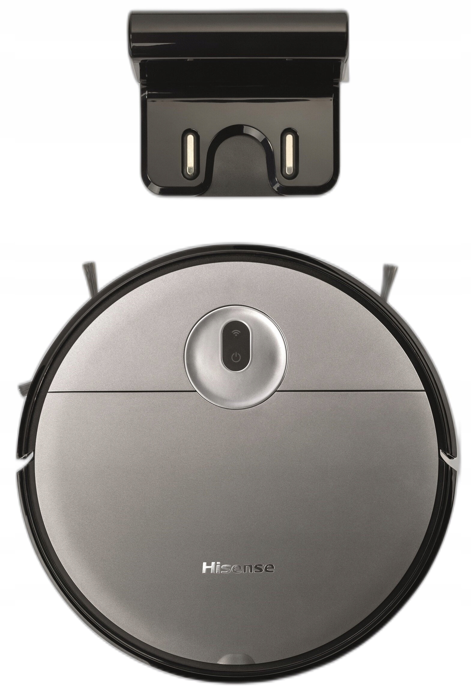 Robot sprzątający 2w1 Filtr Hepa WiFi Mopowanie Pilot Czarny 4 tryby - obrazek 3