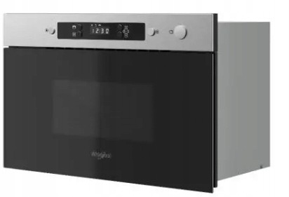 Kuchenka mikrofalowa do zabudowy Whirlpool MBNA900X Czarny Srebrny 750W 22l - obrazek 6