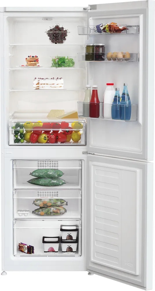 Lodówka dwudrzwiowa Indesit INKS 1341 W4E 322L Biała LED 173,6 cm - obrazek 3