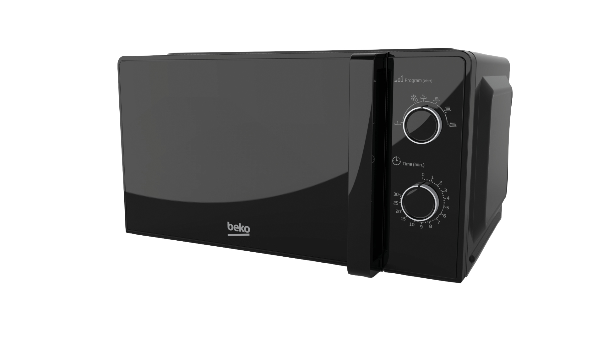 Kuchenka mikrofalowa wolnostojąca Beko MOC20100BFB Czarny 700 W 20L - obrazek 2