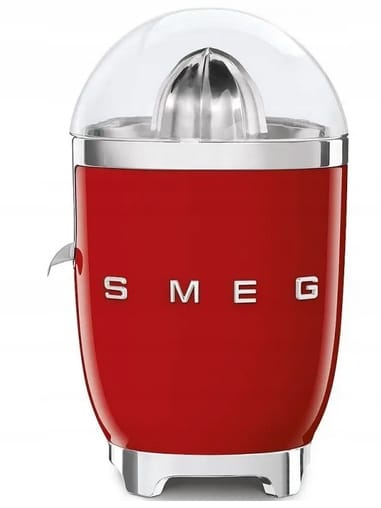 Wyciskarka do cytrusów Smeg CJF01RDEU czerwony 70W - obrazek 3
